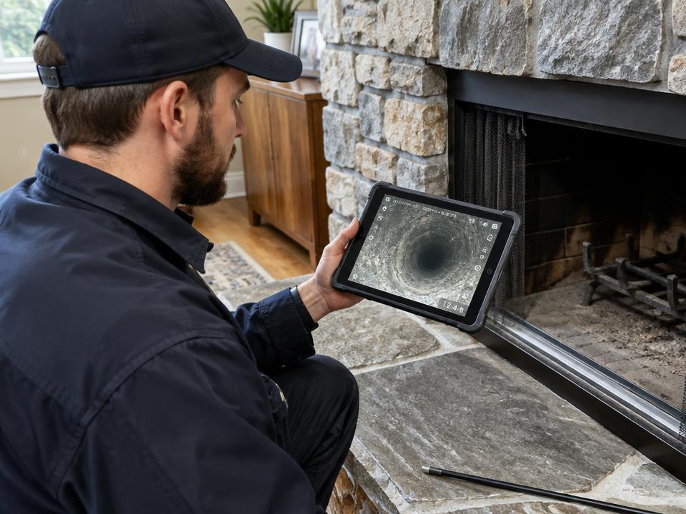 Chimney camera inspection in Los Angeles, CA